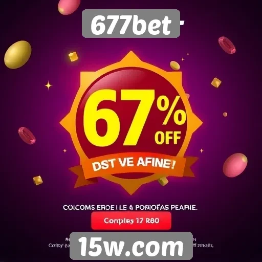 Promos e bônus disponíveis para novos usuários da 677bet